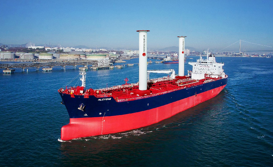 Norsepower signs agreement with Socatra to install two Rotor SailsTM on MR Tanker
